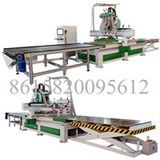 Cabinet Furnitutre Making Machine 4 Spindles Woodworking CNC Router Machine 1300*2500mm with Loading Unloading Table