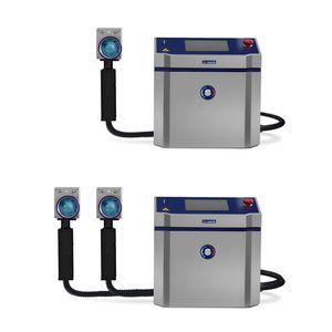 Premade Vacuum Plastic Bag Date Lot Code Fiber Laser Marking machine
