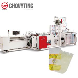 Chovyting PE Plastic Processed Servo Motor Drive Chicken Bag Making Machine