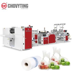 Fully Automatic High Output Vegetable Fruit Garbage Coreless Rolling Bag Making Machine
