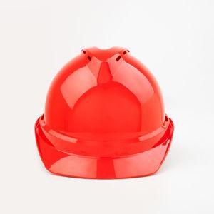 Red ABS Material Industrial Safety Helmet Industrial Safety Protective Helmet