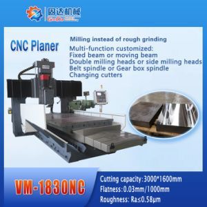 Gooda CNC Planer Milling Machine Gantry Type Machining Center High Precision Grinding Lathe Double Heads Milling and Drilling Vm-1830nc