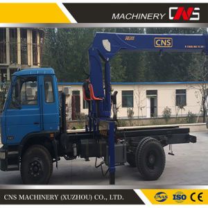 10 Ton Remote Control Telescopic Boom Truck Mounted Straight Boom Crane
