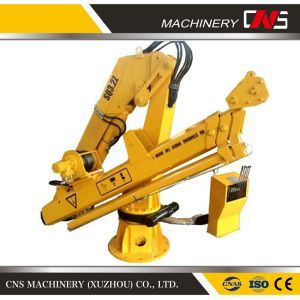 China Manufacturer Hydraulic Boom Marine Pedestal Deck Ship Crane 3.2 Ton New Small Knuckle Boom Boat Lifting Marine Crane