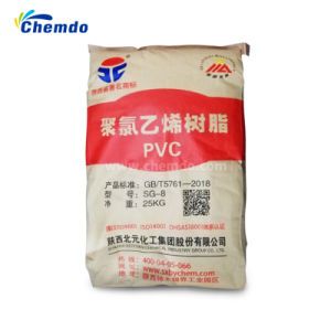 Chemical Plastic Virgin Raw Material SG-8 Polyvinyl Chloride Fitting Grade PVC Resin SG-8 K57-59