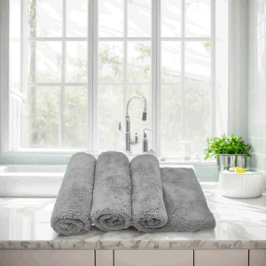 Microfiber High-Efficiency Coral Fleece Cleaning Towel for Car Windows