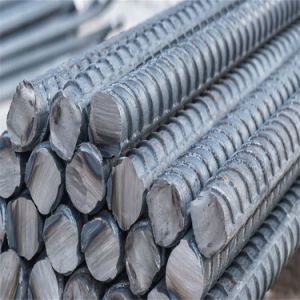 Large Stock ASTM A615 Gr 40 60 A53 HRB400 B500b Construction Concrete Reinforced Hot Rolled Ribbed Deformed Carbon Steel Iron Round Bar Rod Rebar for Building