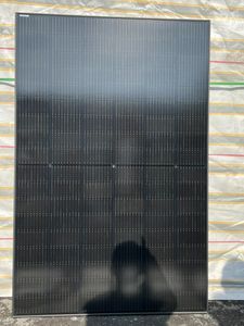 405W 182mm Full Black Bifacial Half Cut Cell Monocrystalline Silicon Solar Panel