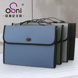 China Supplier Office Supplies Document A4 Expanding File Folder with Handle Factory Custom