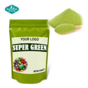 Nutrifirst Private Label Superfoods Vegatable Extract Super Green Powder for Intestinal Health
