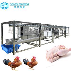 Automatic Mobile Chicken Slaughterhouse No Need Installation Compact Slaughtering Equipment