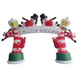 Factory Price Print Logo Advertising Inflatable Christmas Arch Commercial Inflatable Arch