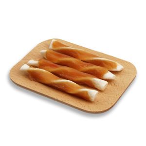 Nutri Rawhide Twist Dog Chews with Meat for Digestion