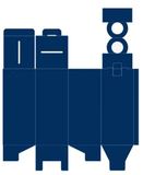 Custom Printed White Corrugated Packaging Box