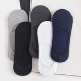 Men Sockscotton No Show Socks Invisible Hidden Cotton Liner Socks