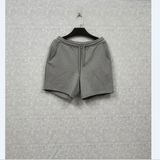 Men′s Solid Sports Lace-up Joggers Shorts Casual Sweatshorts with Pockets