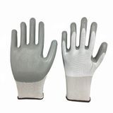 Polyester Nitrile Coated Construction Work Gloves Safety Gloves Labor Gloves