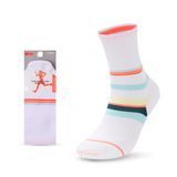 Wholesale Custom Logo High Quality Colorful Funny Crew Stripe Cotton Men Socks