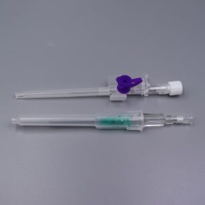 Disposable Arterial and Venous Indwelling Needle IV Cannula Catheters in Intravenous Injection