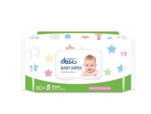 Biodegradable Bamboo Non-Woven Wet Wipes Baby Wipes