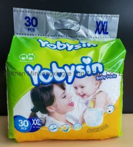 Brand Baby Diaper OEM&ODM Breathable Magic Cotton Cheap B Grade Baby Diapers in Bales