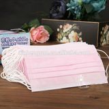 Factory Wholesale Disposable Colorful Non-Woven Medical 3-Ply Face Mask with Earloop