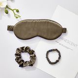 Silk Eyemask Set Filament Silk Eyemask Adjustable Silk Eyemask Weighted Mulberry Silk Eyemask