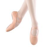 D004703 Split Straight Sole Children and Adult Soft Leather Dance Ballet Shoes Ballerina Flats