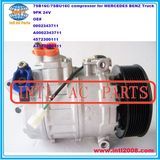 A4572300111 Denso 7sb16c 7sbu16c AC Compressor for Mercedes Benz Axor/MB Axor /MB Truck