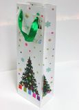 Christmas Paper Bag, Long Height Paper Bag, Wine Bag (XY-8155)