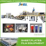 Jwell Pet Co-Rotation Twin Screw Sheet Making Plastic Machine Extrusion Line