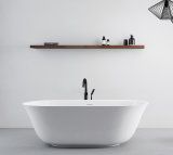 Natural Oval/Retangle/Square/Circular/ Coner/Ellipse Freestanding/Artificial Stone Bathtub for Bathroom Bath Tub