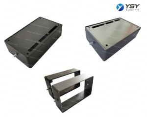 Front Panel for Metal Enclosure or Metal Computer Case with Fabrication and Power Coating Ral9004