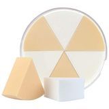 Round Cosmetic Sponge Beauty Puff Foundation Sponge Wedges Applicator