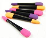 Cosmetic Latex Tip Eyeshadow Applicator Wands Shenzhen Eyeshade Brush Factory Direct Sells Eye Shadow Brush