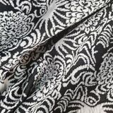 Jacquard Knitting Polyester Rayon Spandex Fashion Design White and Black Color Garment Fabrics