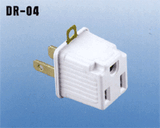 Adaptor 3-Prong To 2-Wire Outlet