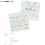 Manufacturer White Luxury Printed Gift Custom Shopping Paper Bag with Your Own Logo