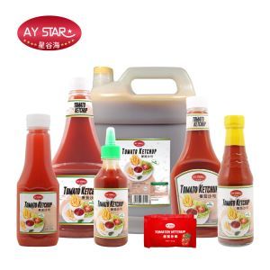 Food Additive Bulk Squeeze Plastic Bottle Seasoning Ketchup Sauce Canned Tomato Paste