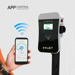 7kw Fast EV Charger IP54 Wall Mount Wallbox Quick Electrical Car Charger EV Charging Station with 5m Length Cable