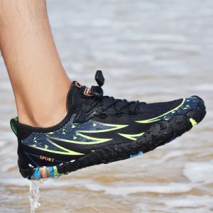 New Design Big Size Outdoor Beach Shoes Men Barefoot Aqua Shoes