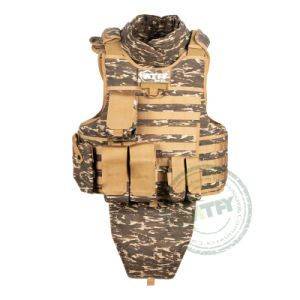 Atfy Aramid PE Kevlar Protection Tactical Gear Body Protection Nij Iiia Tactical Full Protection Style Ballistic Bulletproof Tactical Vest