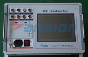 High Voltage Circuit Breaker Tester / Device Switch Analyzer Switchgear Equipment