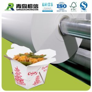 PLA Pbs Coated Paper Compostable Material for Takeaway Food Packaging Box Factory Wholesale Paper Jumbo Rolls