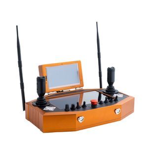 Universal Compact Wireless Crane Control Receiver Transmitter High-Performing IR/RF Radio Technology Drilling Remote Controller for Industrial Machinery