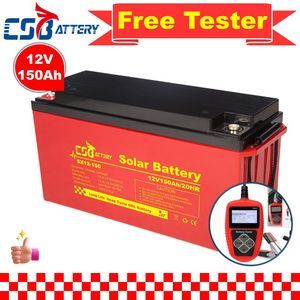 CS Battery 12V150ah Bateria Solar Energy Storage Gel Battery for Solar-Panel/EPS/Boat/Power-Tool/Ada