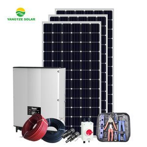 10 Years Warranty on Grid 3kw 5kw 10kw on Grid Solar PV Power Energy Home System