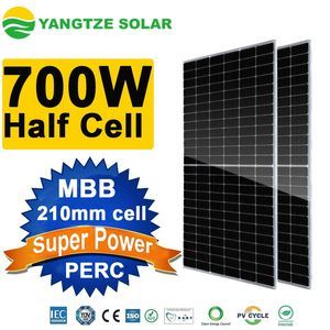 700W 690W 680W Super Power Perc Monocrystaline PV Solar Cell Panel Module Solar Panel Price