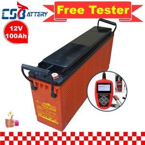 Csbattery 12V100ah Bateria Power Storage Gel Battery for Cabinet-Telecom-Station/Wind-Power-Station/Electric-Power/Ada