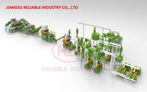 China Supplier Machine Tire Plastic Recycling Plant Scrap Metal Recycle Equipment